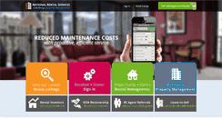Desktop Screenshot of nrsrentals.com